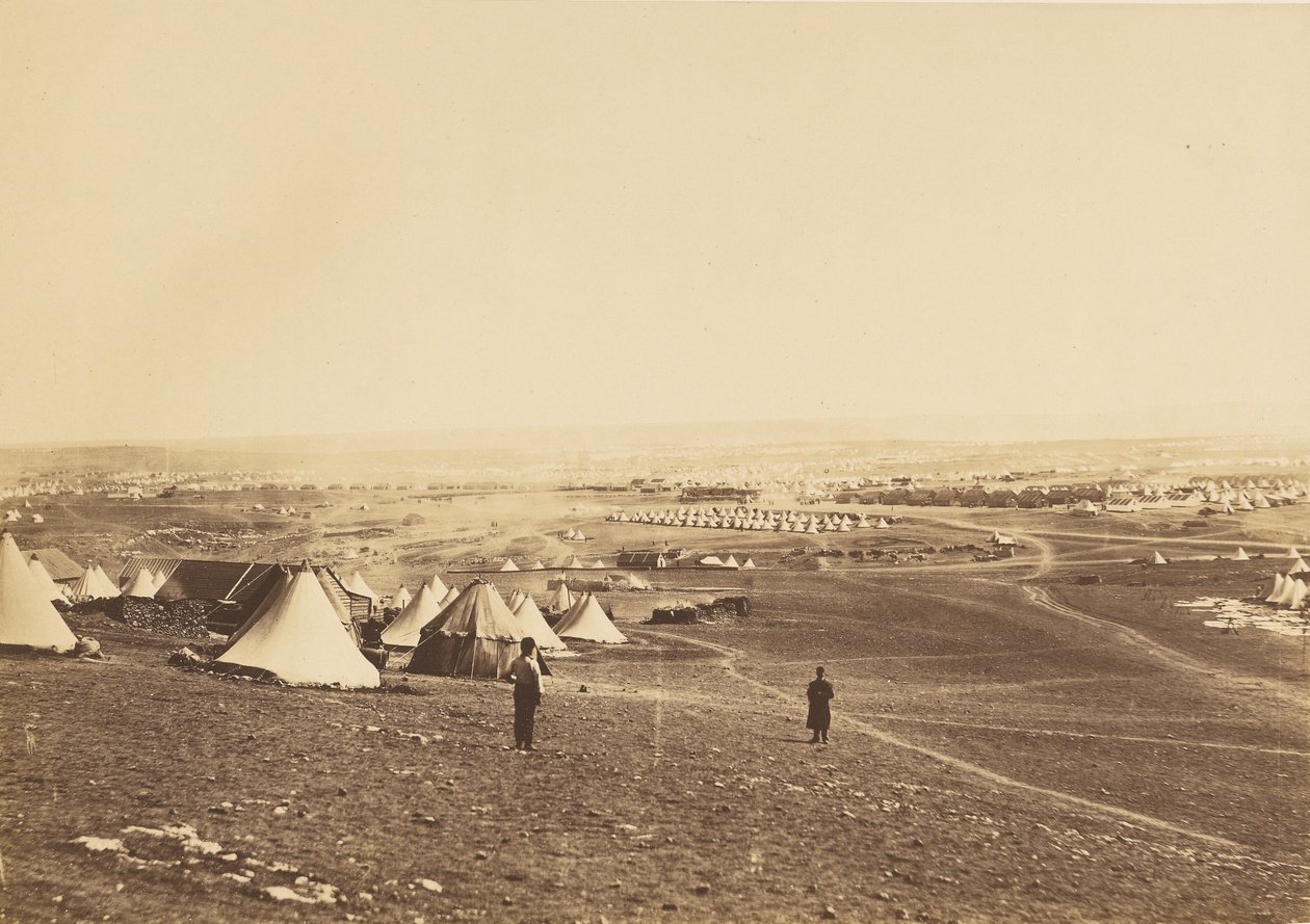 Náhorní plošina Sevastopolu I. od Roger Fenton