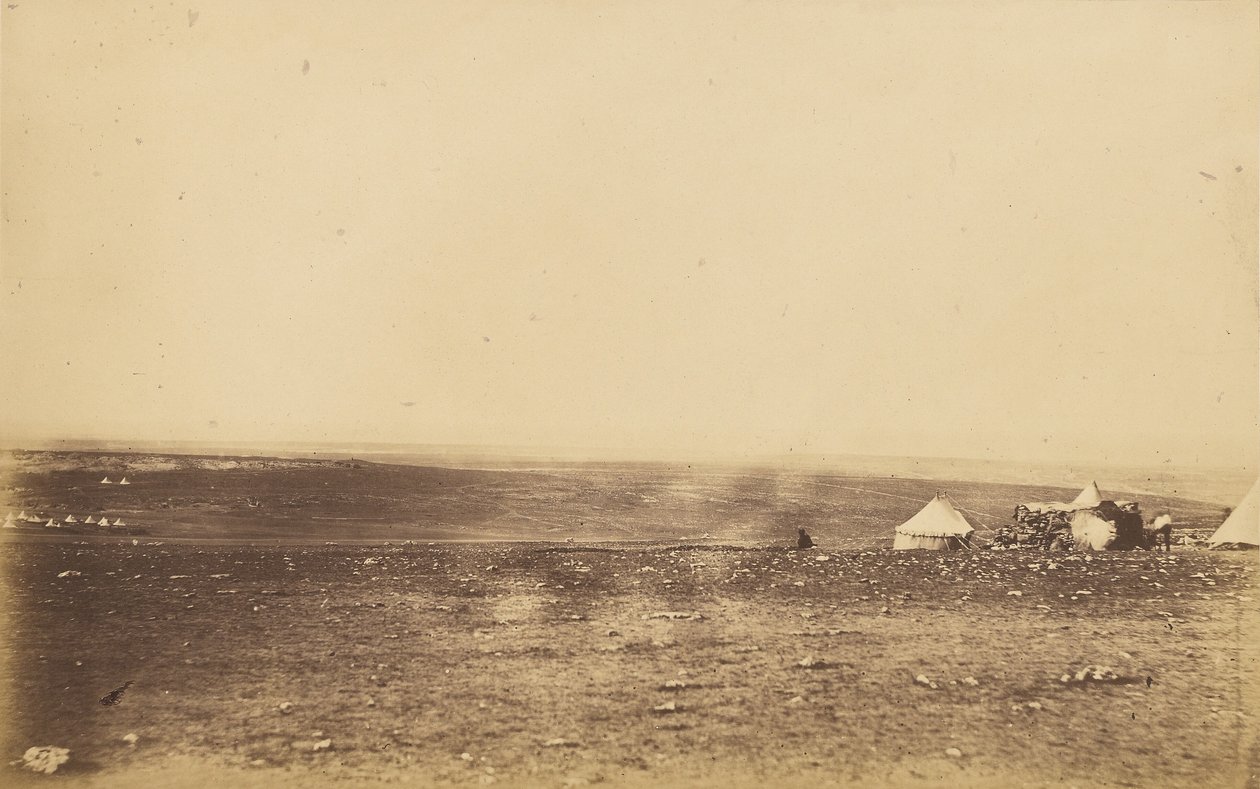 Náhorní plošina Sebastopol VIII. od Roger Fenton