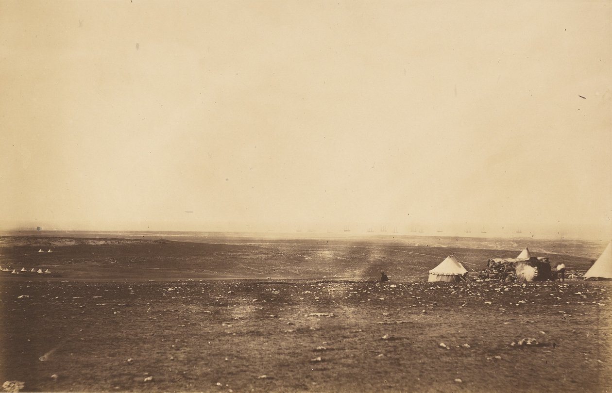 Náhorní plošina Sebastopol VIII. od Roger Fenton