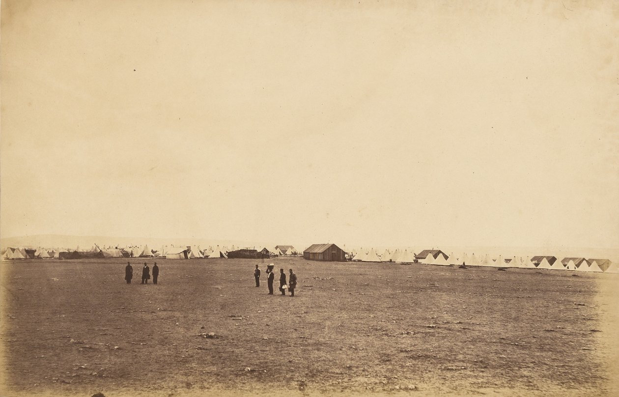 Náhorní plošina Sebastopol VI. od Roger Fenton