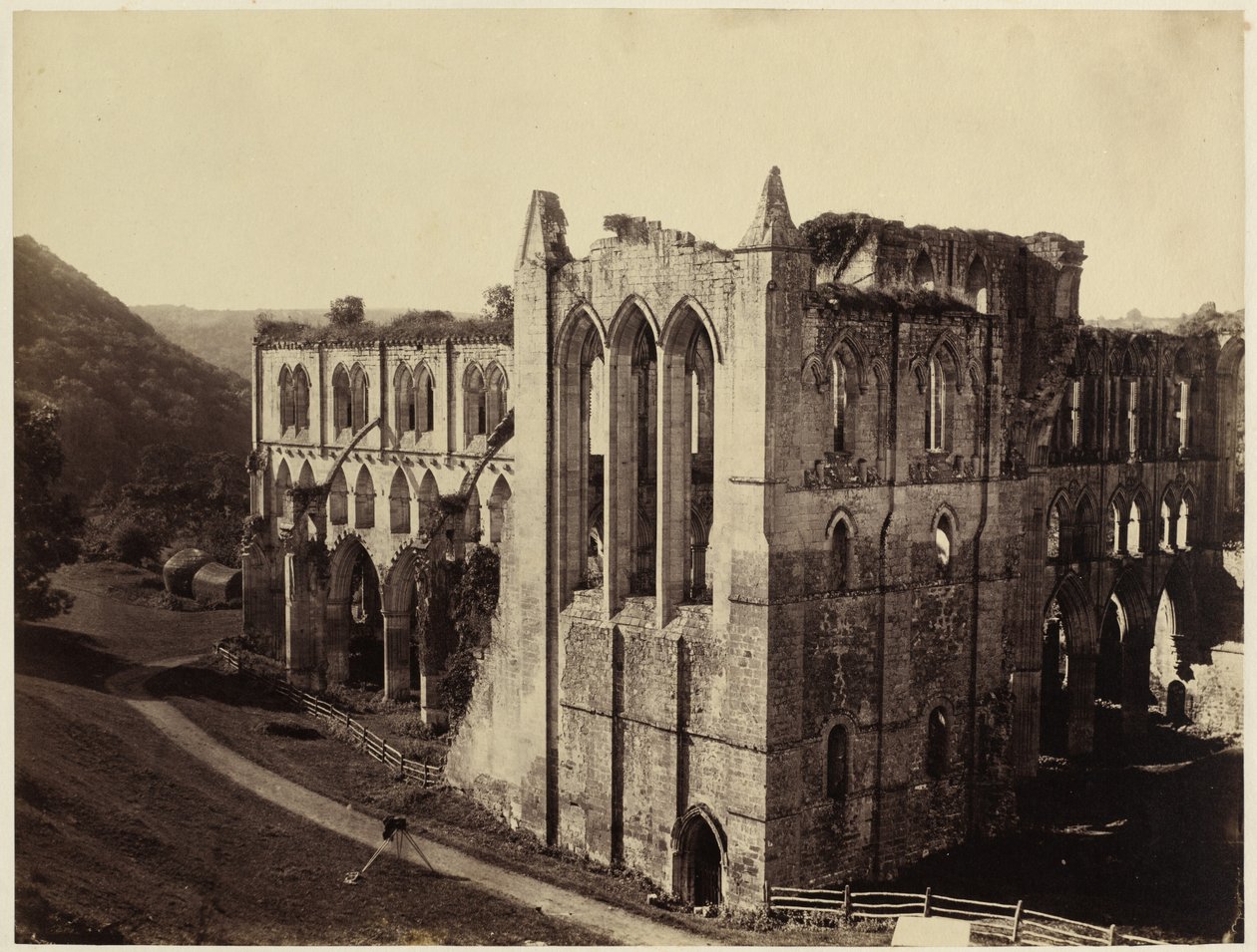 Opatství Rievaulx, severní transept od Roger Fenton