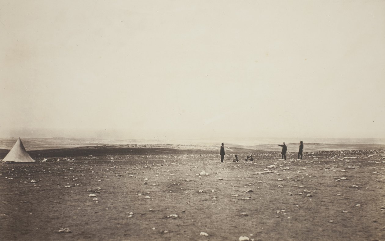 Sebastopol z Cathcartova kopce od Roger Fenton