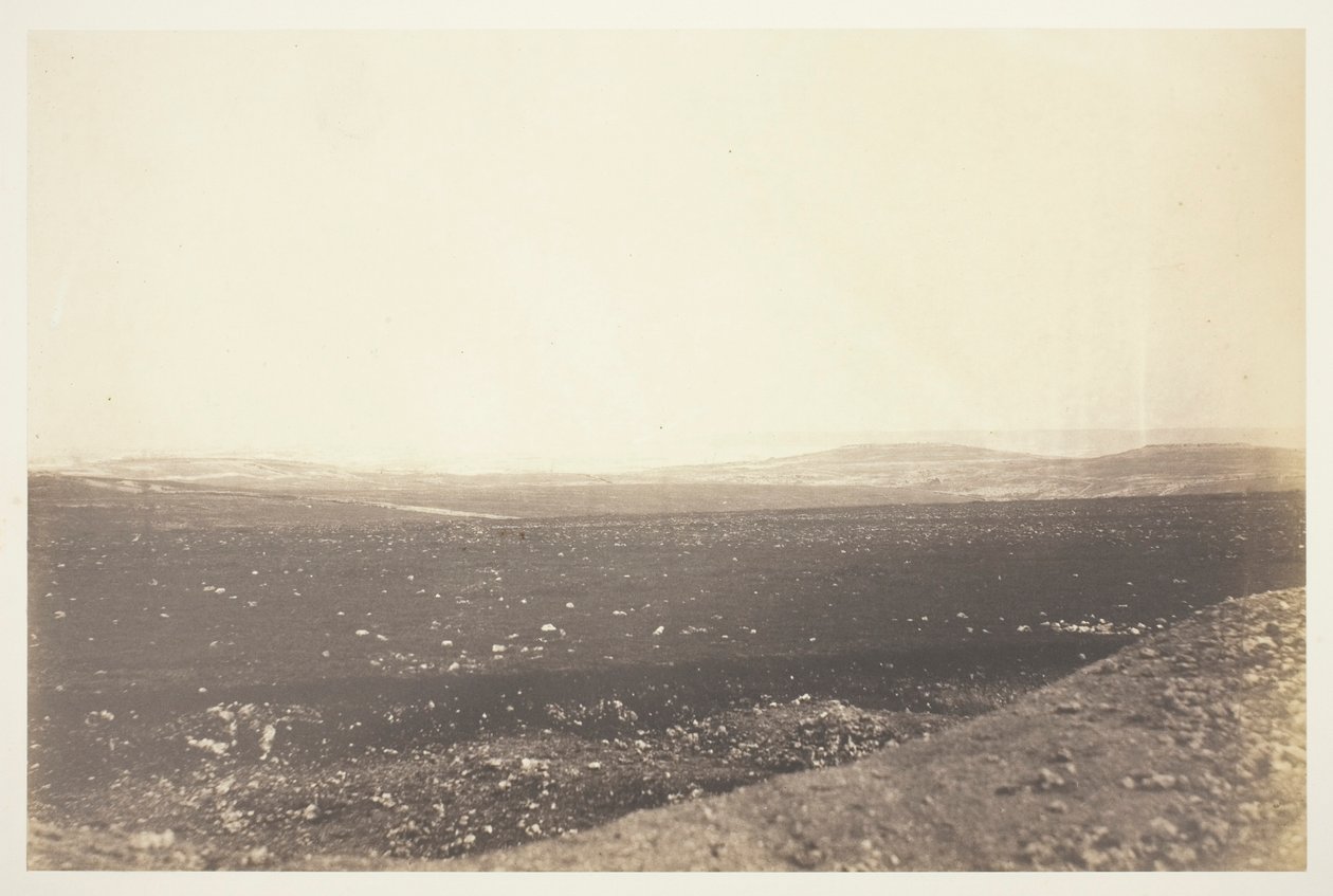 Sebastopol, z minometné baterie od Roger Fenton
