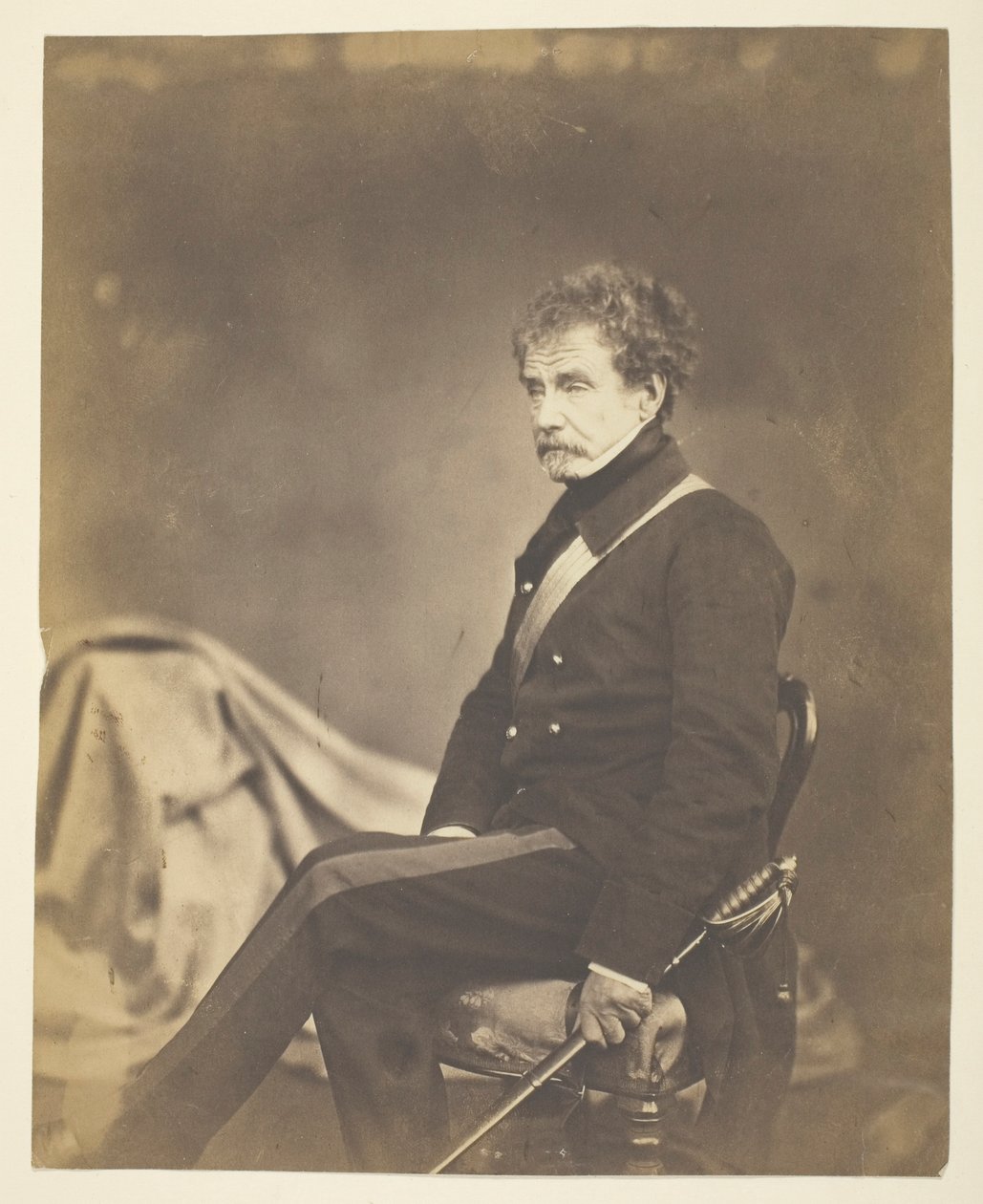 Sir Colin Campbell, lord Clyde (1792-1863), polní maršál; na Krymu od Roger Fenton
