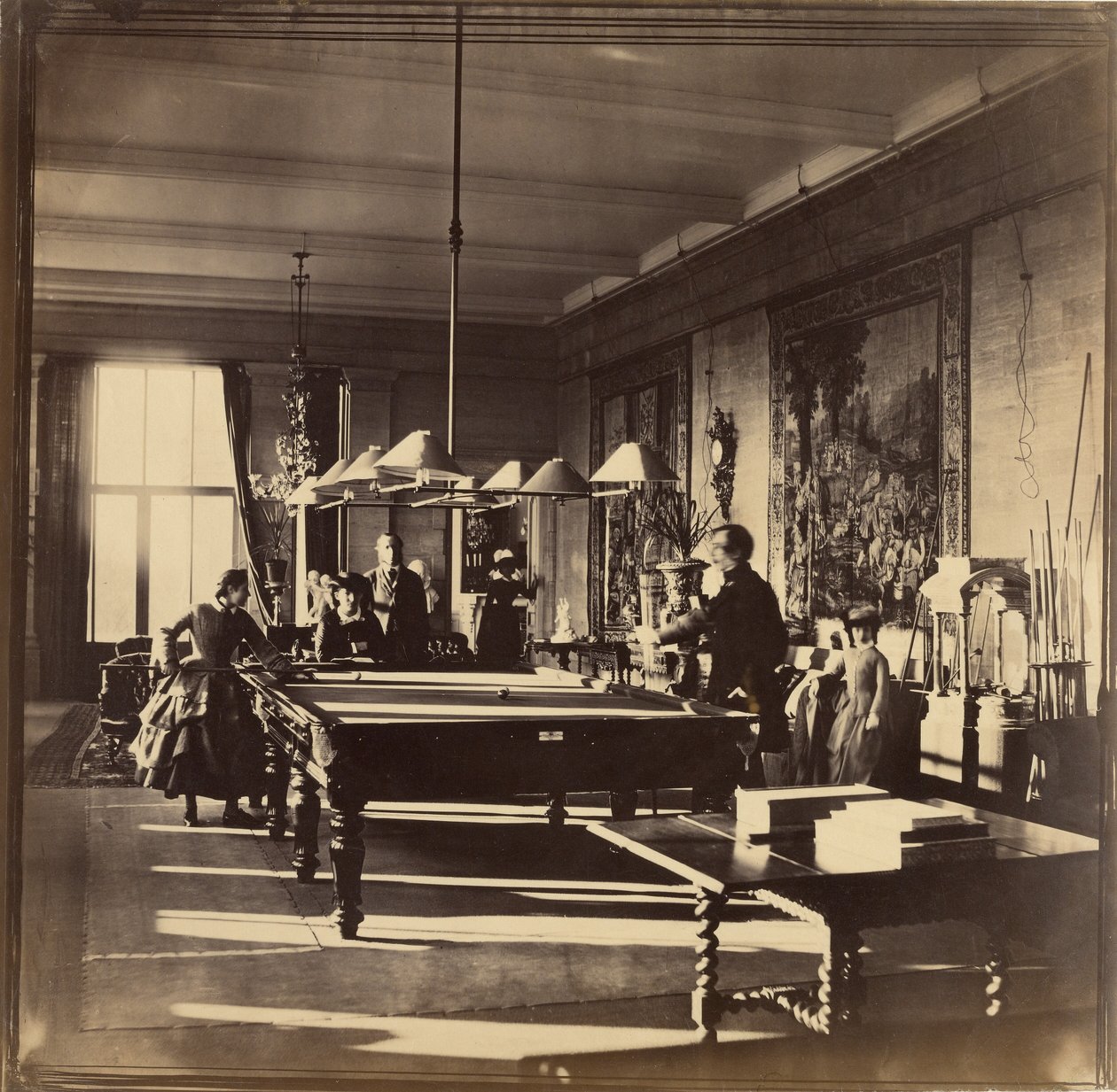 [Kulečníkový sál, Mentmore House] od Roger Fenton