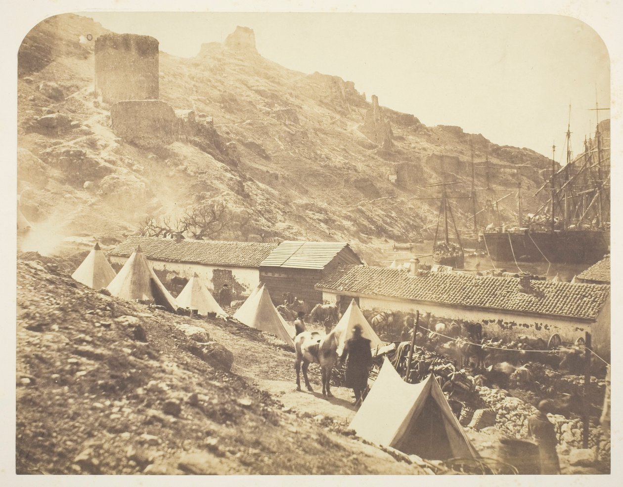 Janovský hrad, Balaklava od Roger Fenton