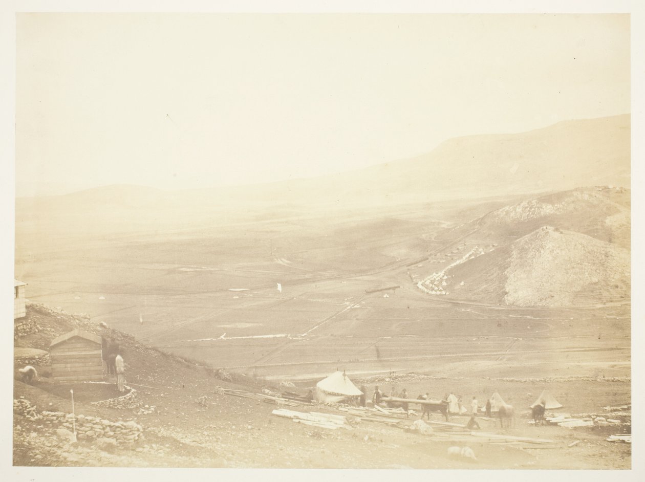 Čáry Balaklavy od Roger Fenton