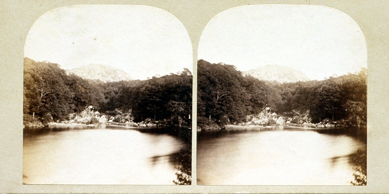 Llyn Glas, severní Wales od Roger Fenton