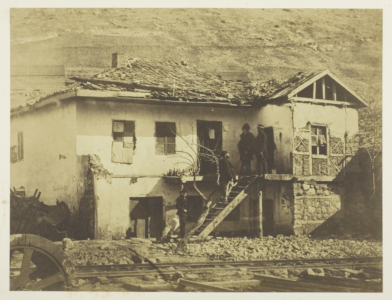 Stará pošta, Balaklava od Roger Fenton
