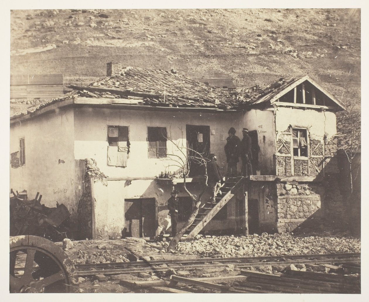 Stará pošta, Balaklava od Roger Fenton