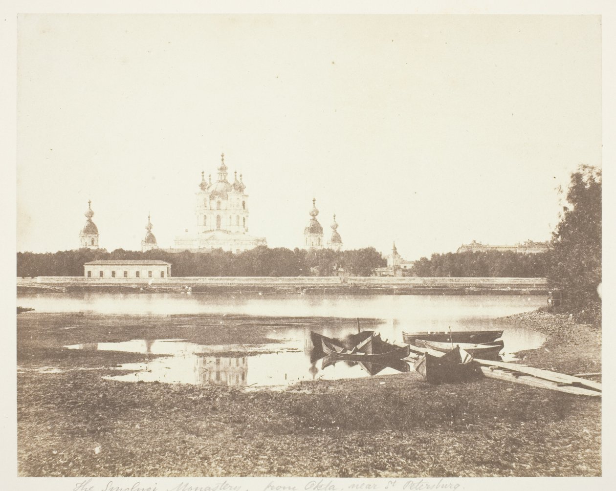 Klášter Smolnoi od Roger Fenton