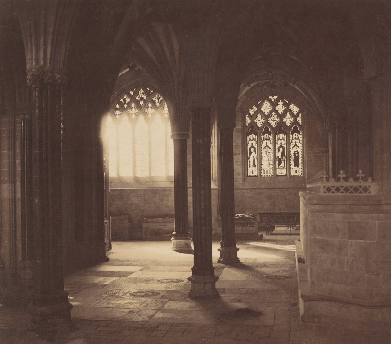 Katedrála ve Wellsu, cca. 1857 (foto) od Roger Fenton