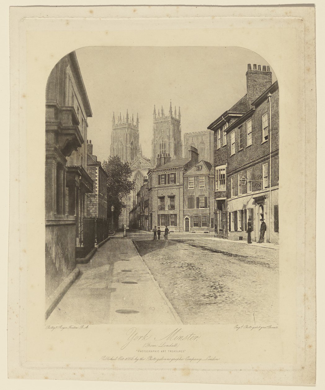 Yorská katedrála od Roger Fenton