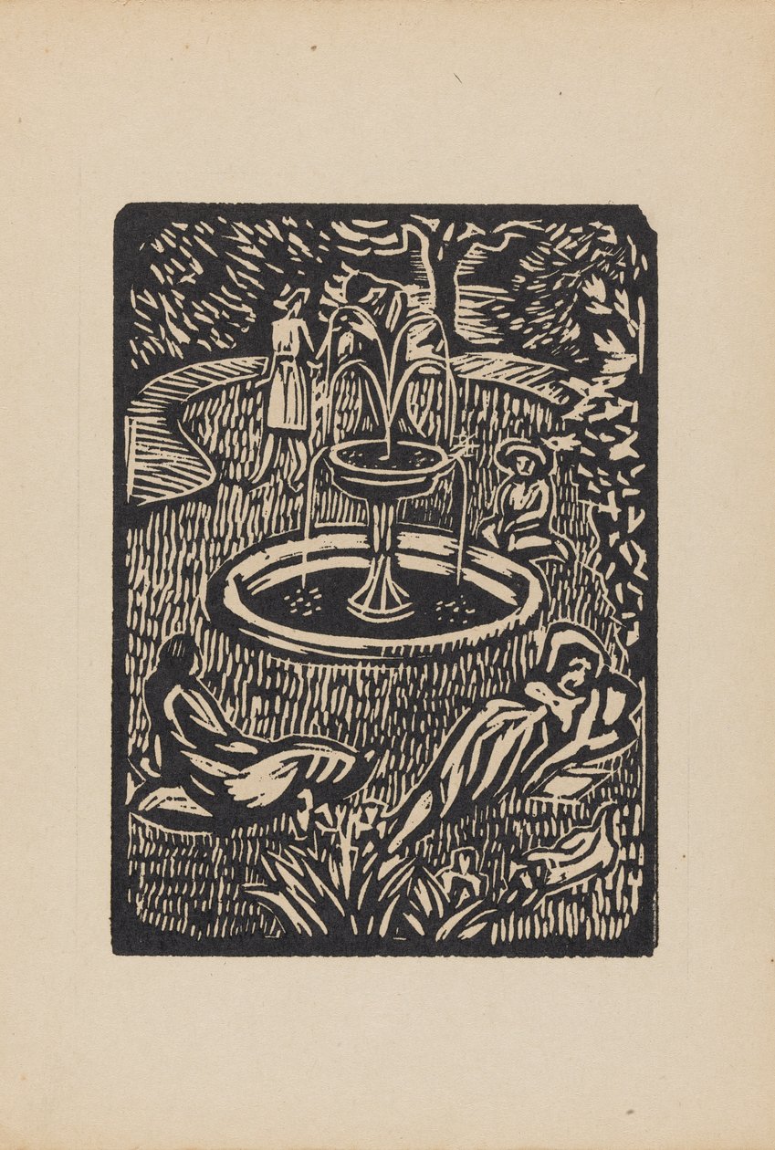 Londýnská zahrada od Roger Fry