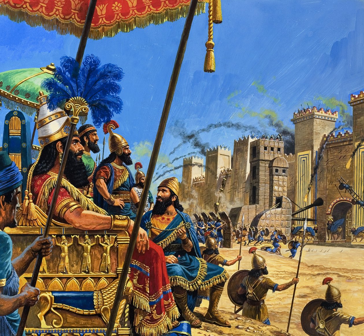 Babylon mocný: Pod asyrskou patou od Roger Payne