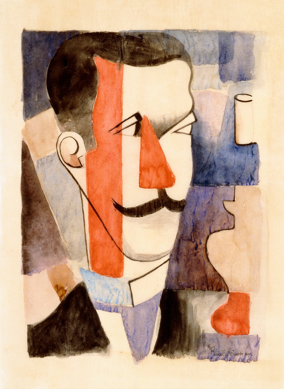 Studie pro Paludes, 1917-1920 od Roger de La Fresnaye
