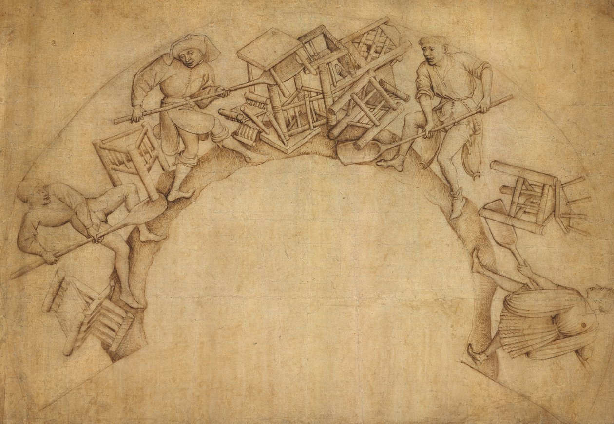 Muži lopatové židle od Rogier van der Weyden