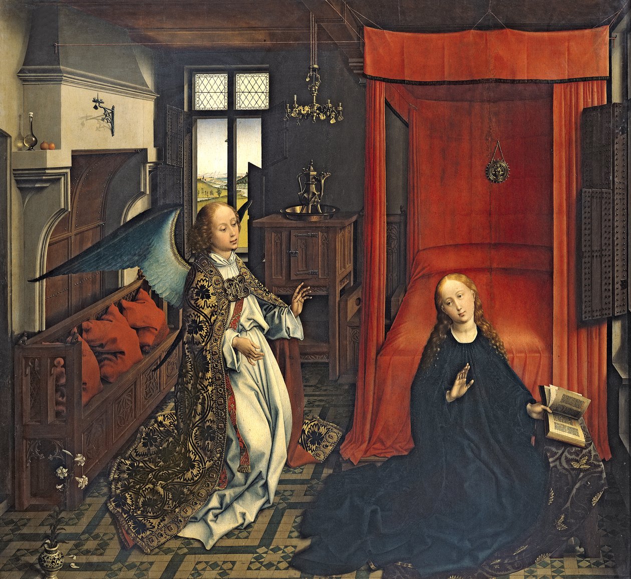 Zvěstování od Rogier van der Weyden