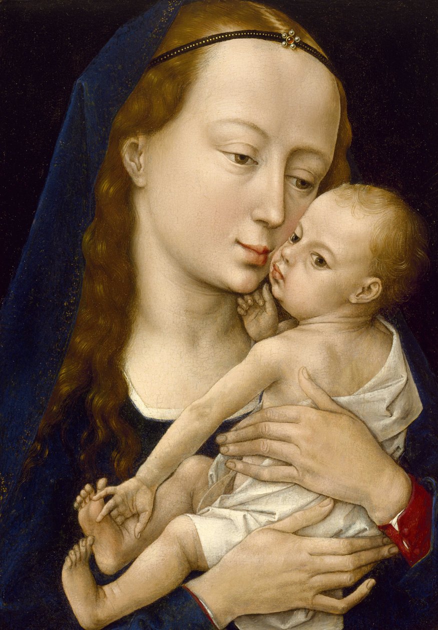 Panna s dítětem od Rogier van der Weyden