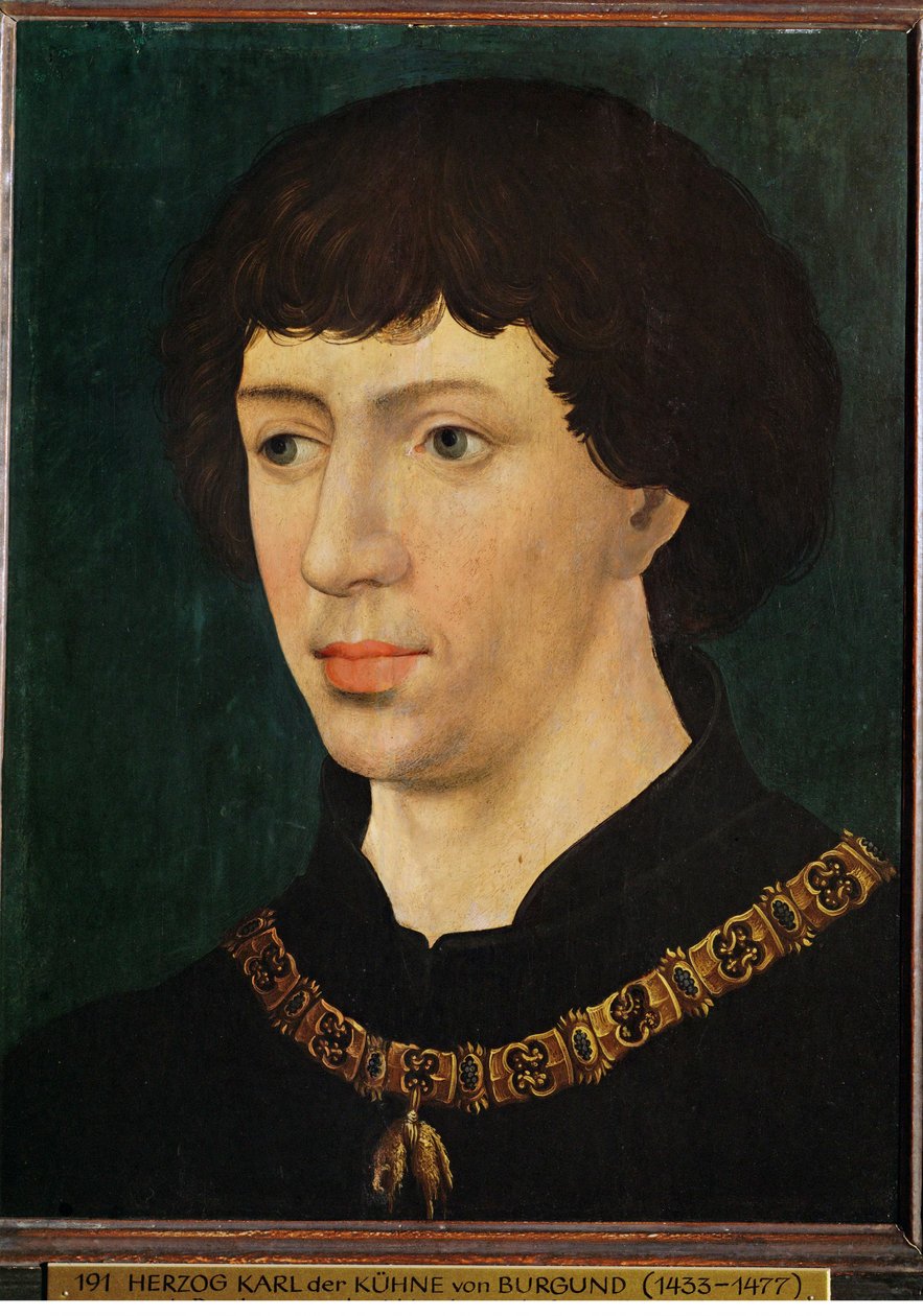 Karel Temeraire, kopie (obraz) od Rogier van der (after) Weyden