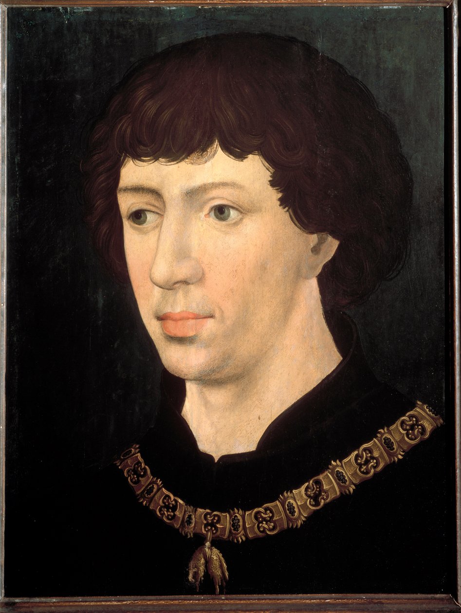 Portrét Karla Temeraryho od Rogier van der (follower of) Weyden