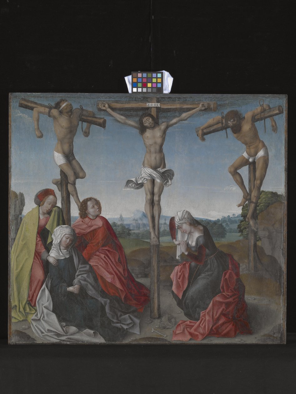 Ukřižování (olej na dřevě) od Rogier van der Weyden