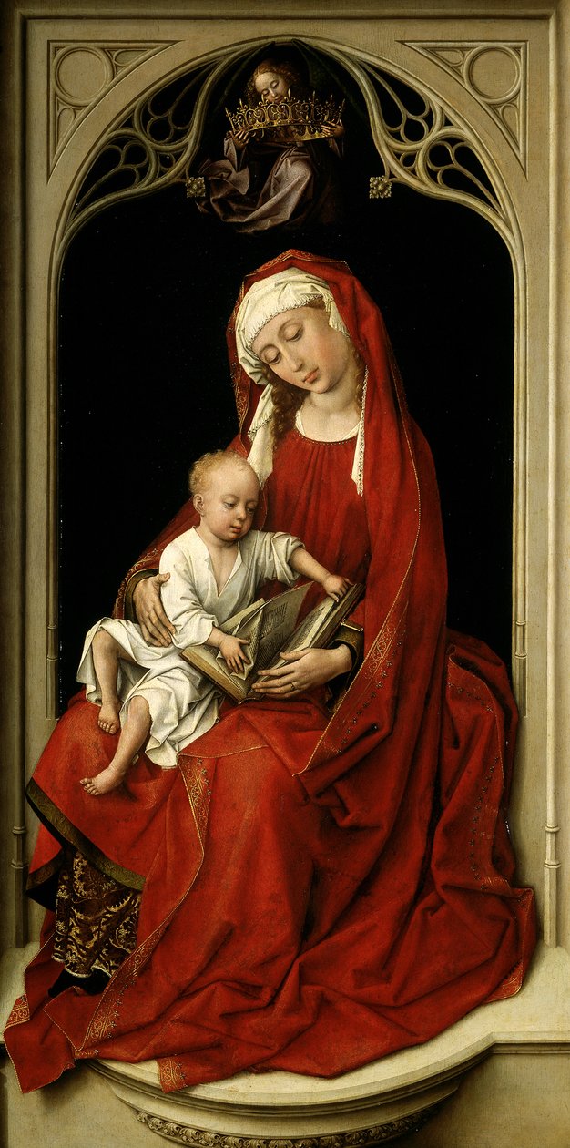 Madona s dítětem, 1435-1438 od Rogier van der Weyden