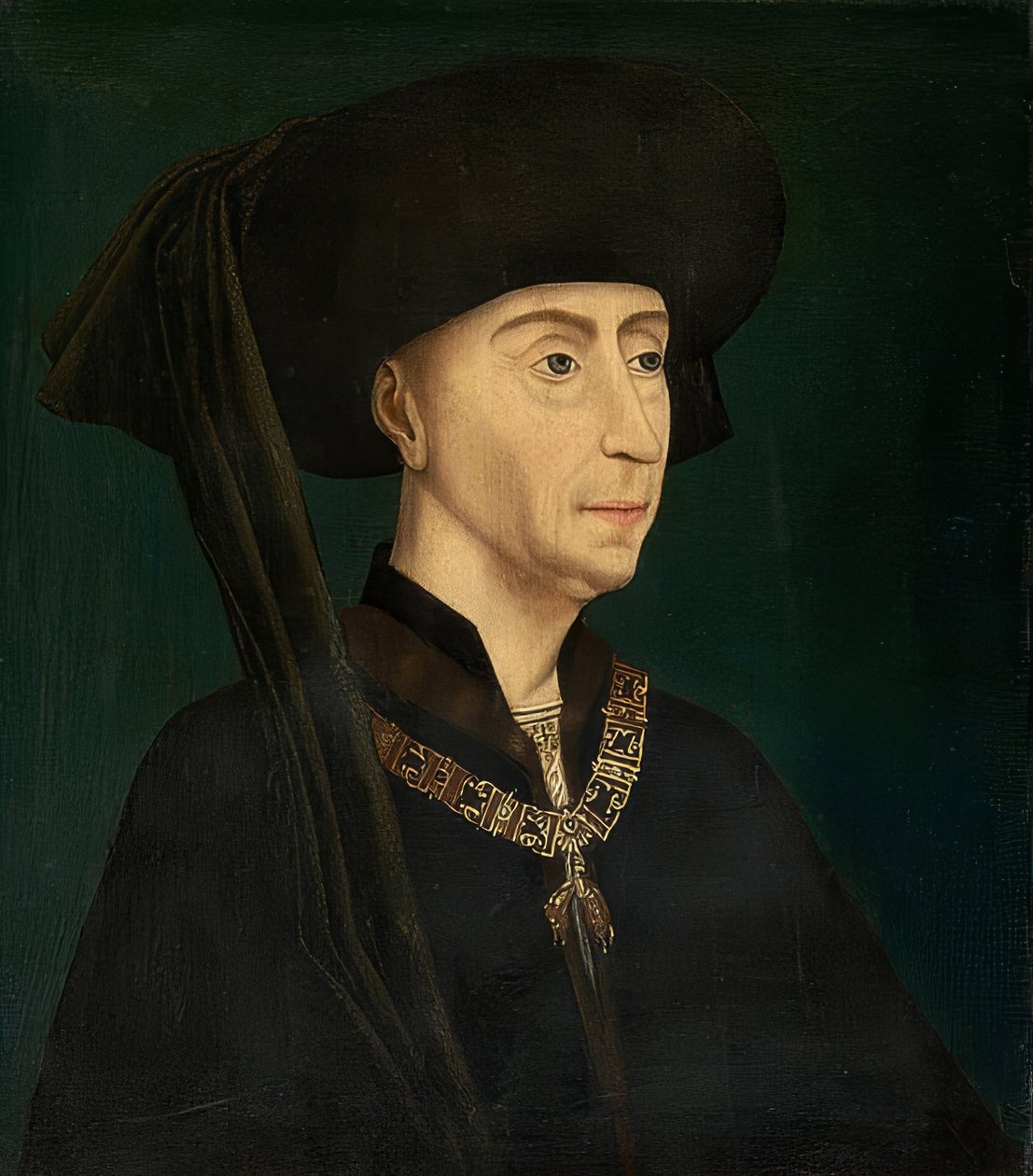 Portrét Filipa Dobrého, vévody z Burgundska (1396-1467) od Rogier van der Weyden