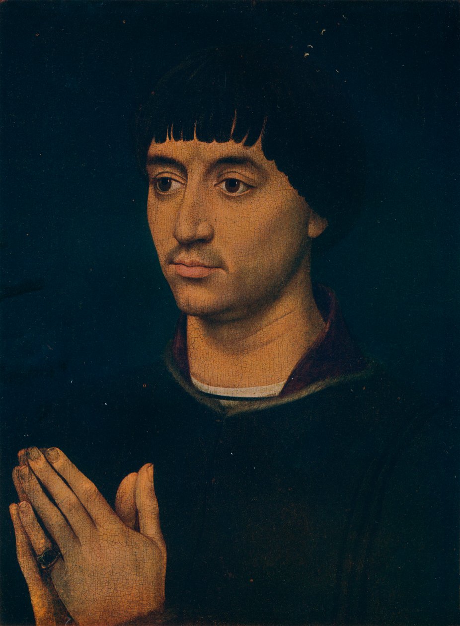 Portrét Jean Gros, c1460 od Rogier van der Weyden