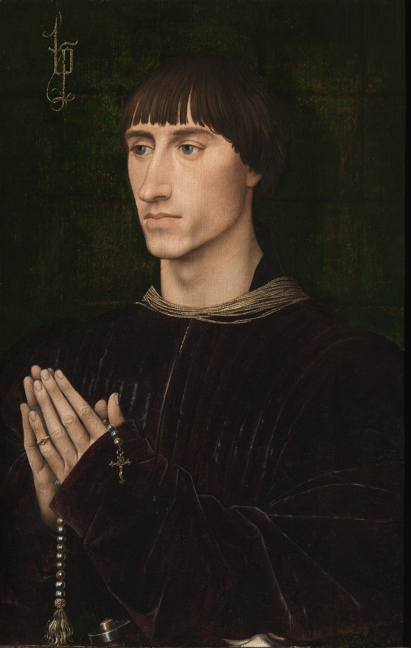 Portrét Filipa I. z Croÿ 14351511, cca 1460 od Rogier van der Weyden