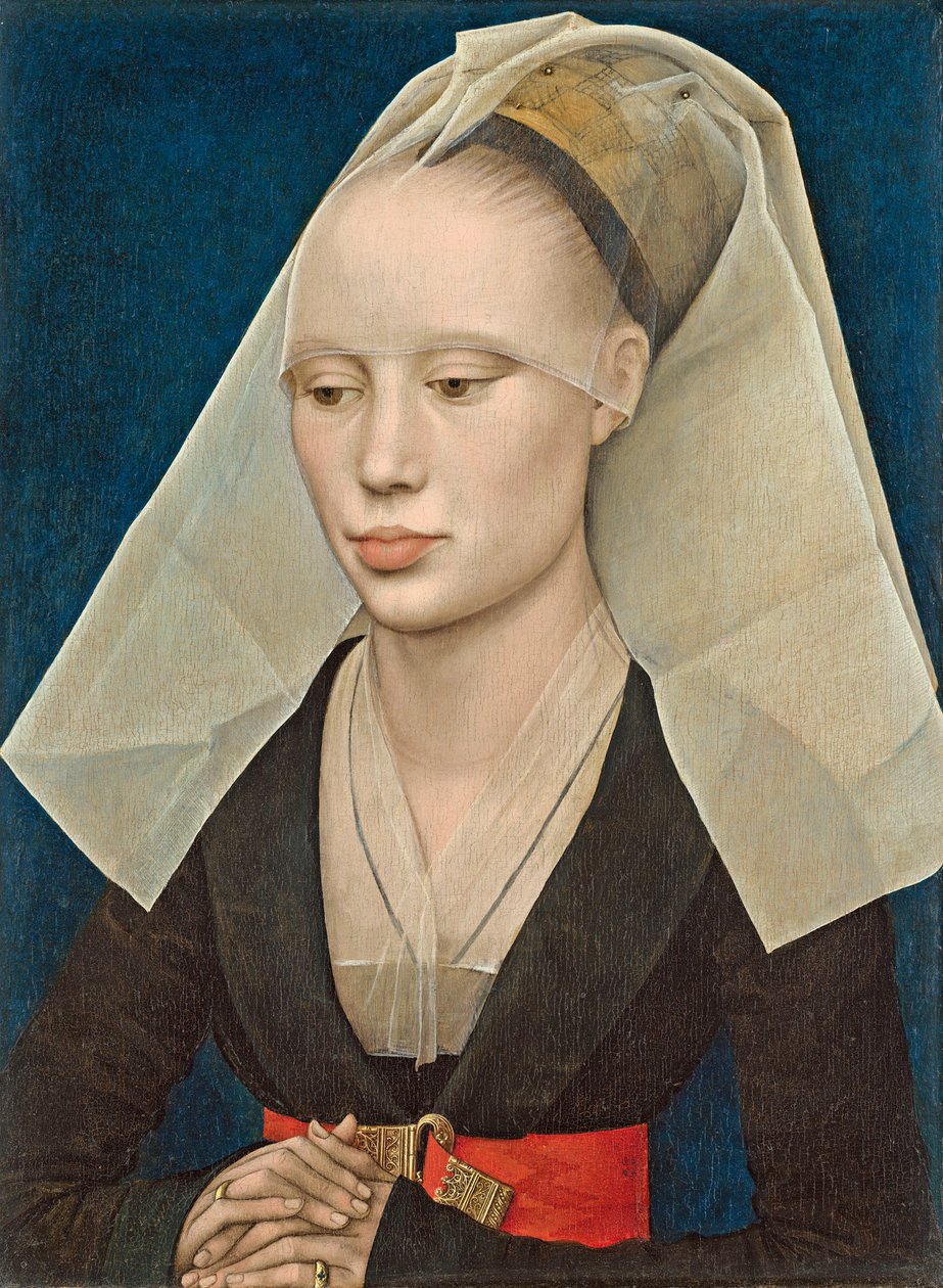 Portrét dámy, cca 1460 (olej na panelu) od Rogier van der Weyden