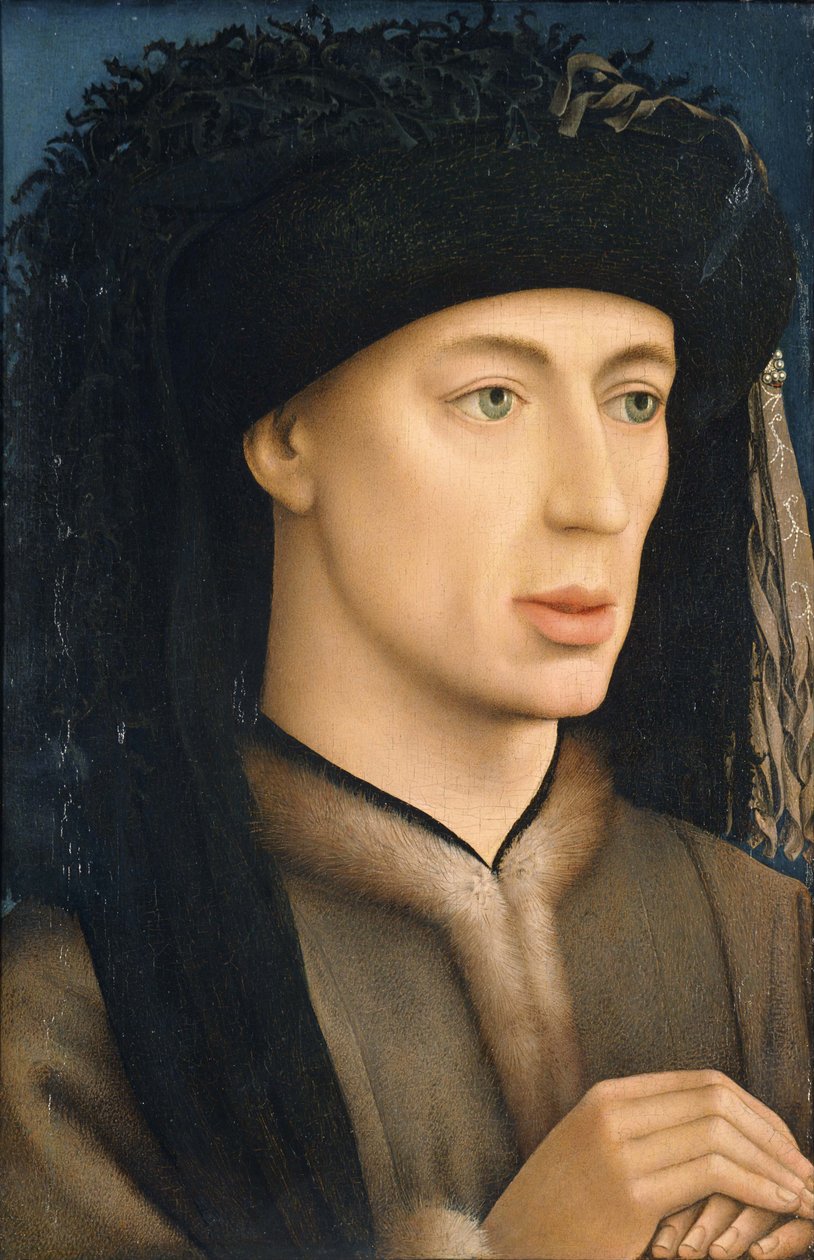 Portrét muže, 1430 od Rogier van der, Weyden