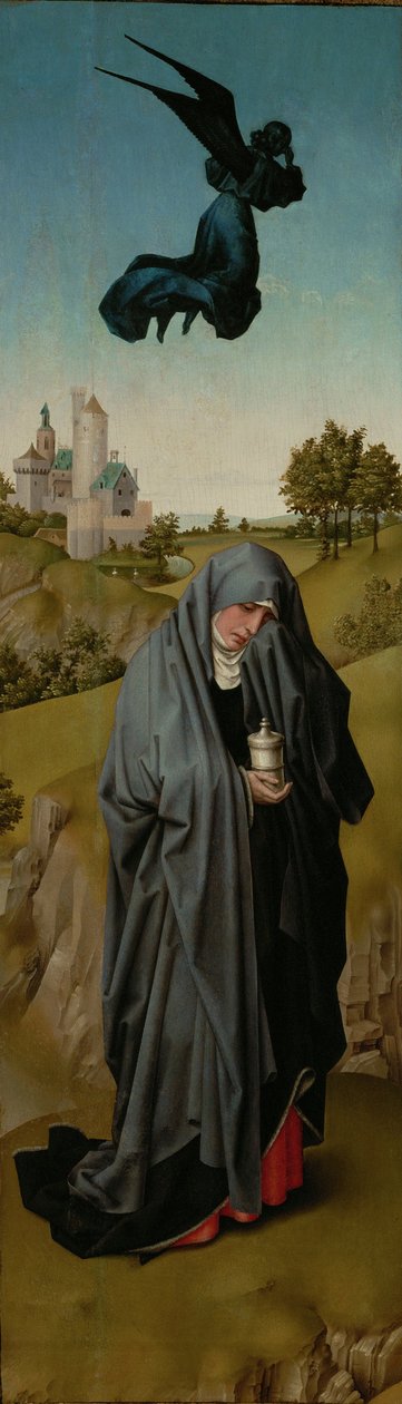 Svatá Marie Magdalena Triptych Ukřižování, c. 1440 od Rogier van der Weyden