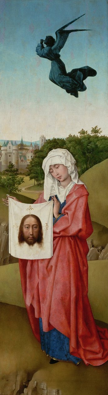 Svatá Veronika Triptych Ukřižování, c. 1440 od Rogier van der Weyden