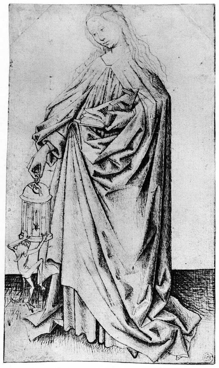 Náčrt světce, 1913. od Rogier van der Weyden
