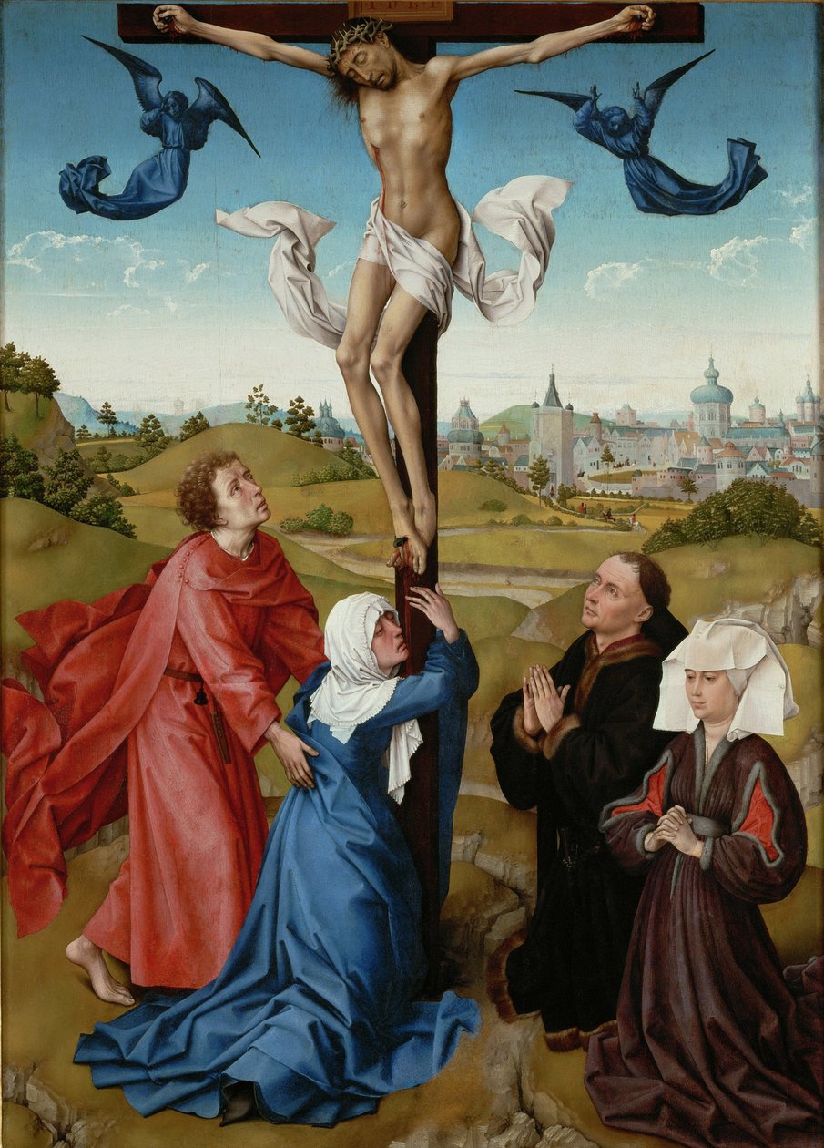The Crucifixion The Crucifixion Triptych, c. 1440 od Rogier van der Weyden