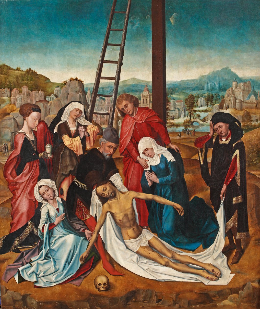 Oplakávání Krista od Rogier van der Weyden