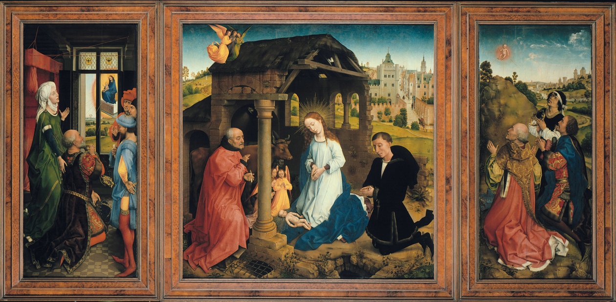 Middelburský oltář, c. 1450 od Rogier van der Weyden