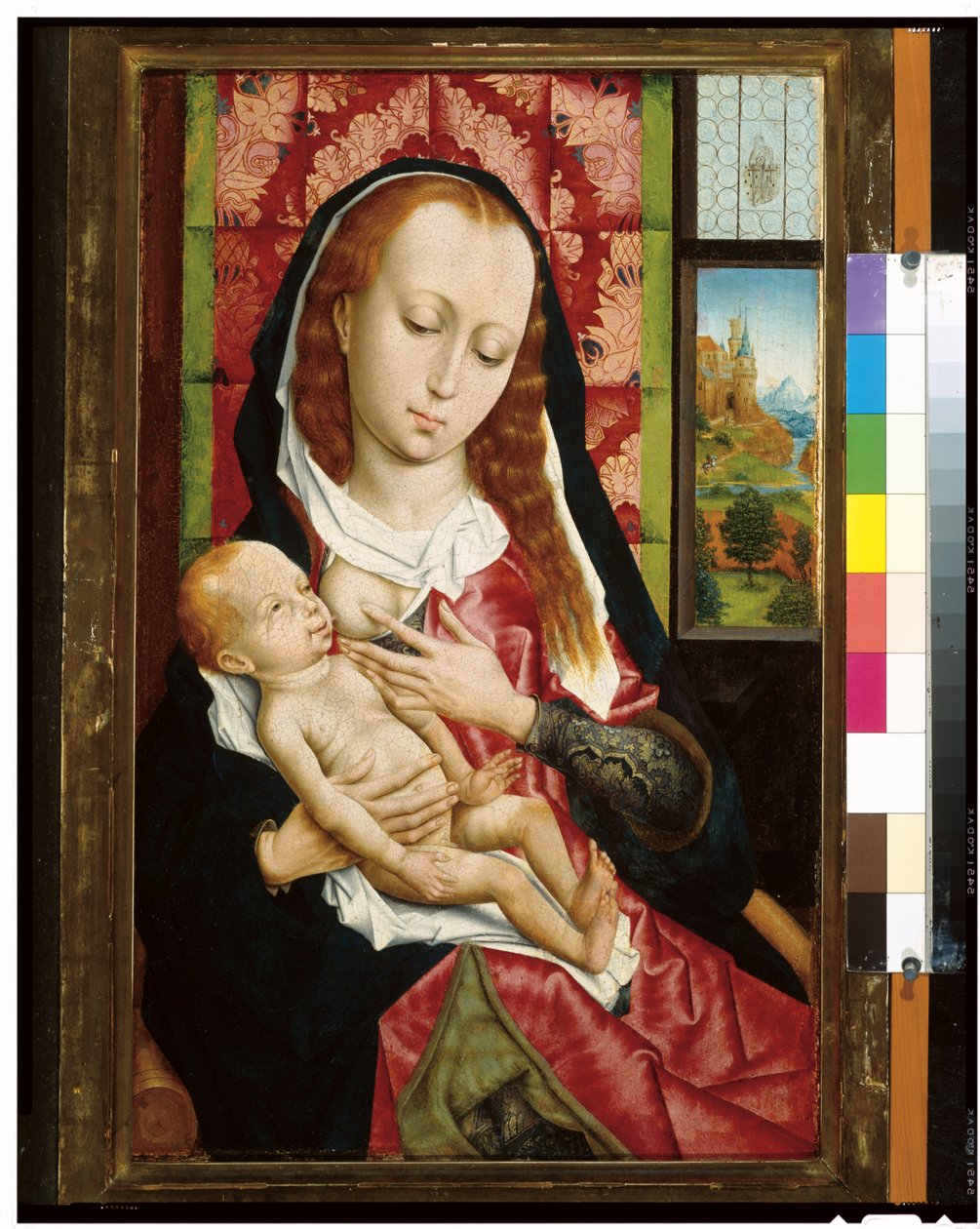 Panna a dítě, kolem roku 1480 od Rogier van der Weyden
