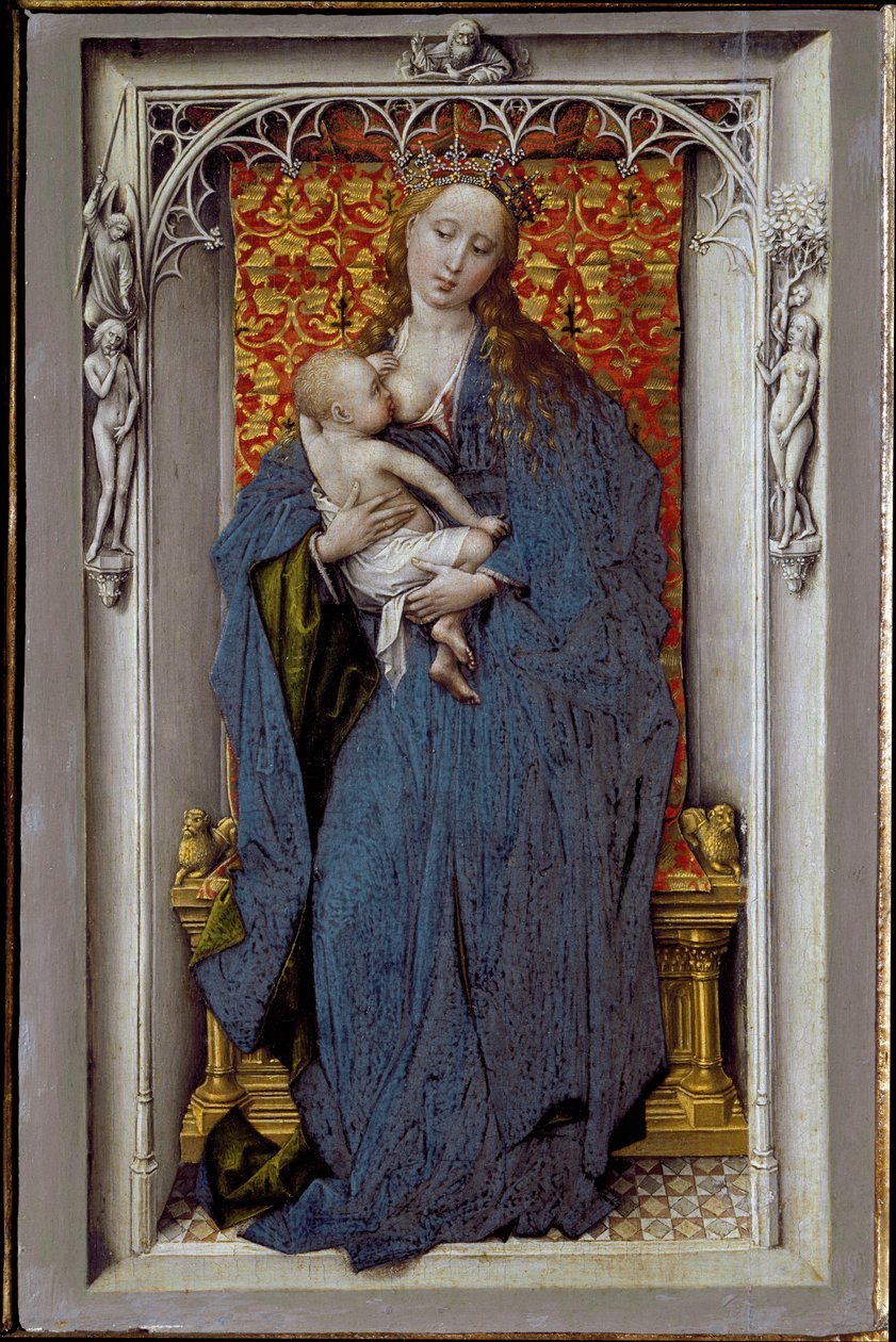 Panna a dítě (Malba od Rogier van der Weyden