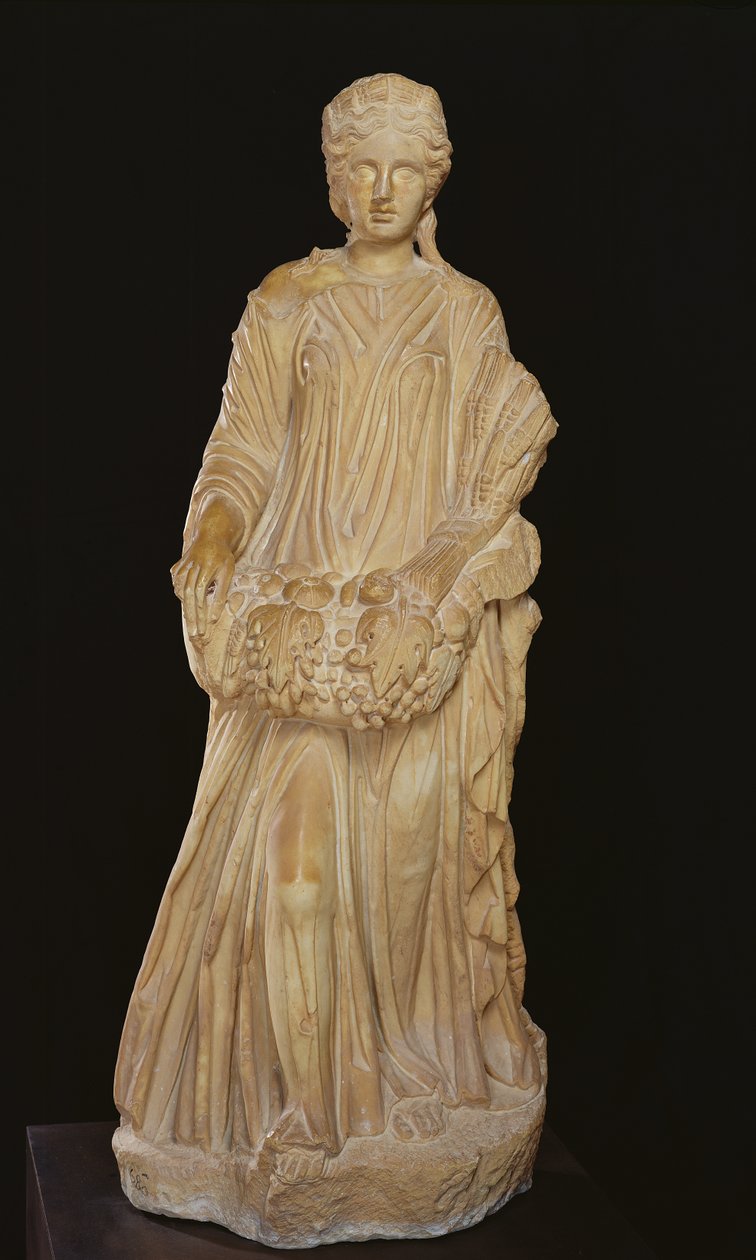 Hojnost, z Kartága (mramor) od Roman