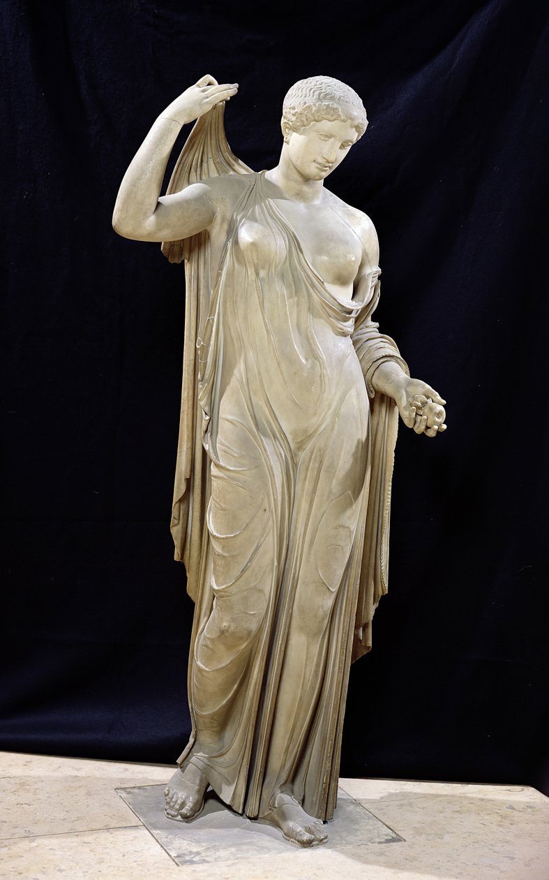 Aphrodite Genetrix, římská kopie, po originálu z konce 5. století př. n. l. připisovaného Callimachovi (mramor) (podrobnosti viz 164600 až 164606, 191005) od Roman
