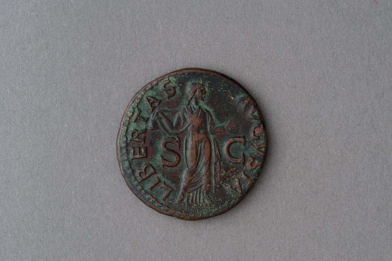 Jako Claudius Coin (bronz) od Roman