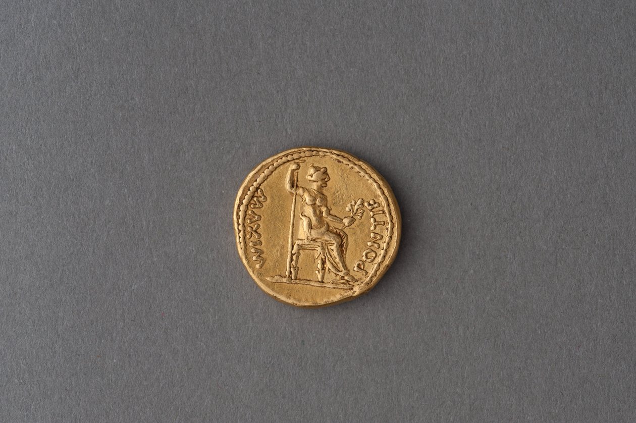 Aureus z Tiberia (zlato) od Roman