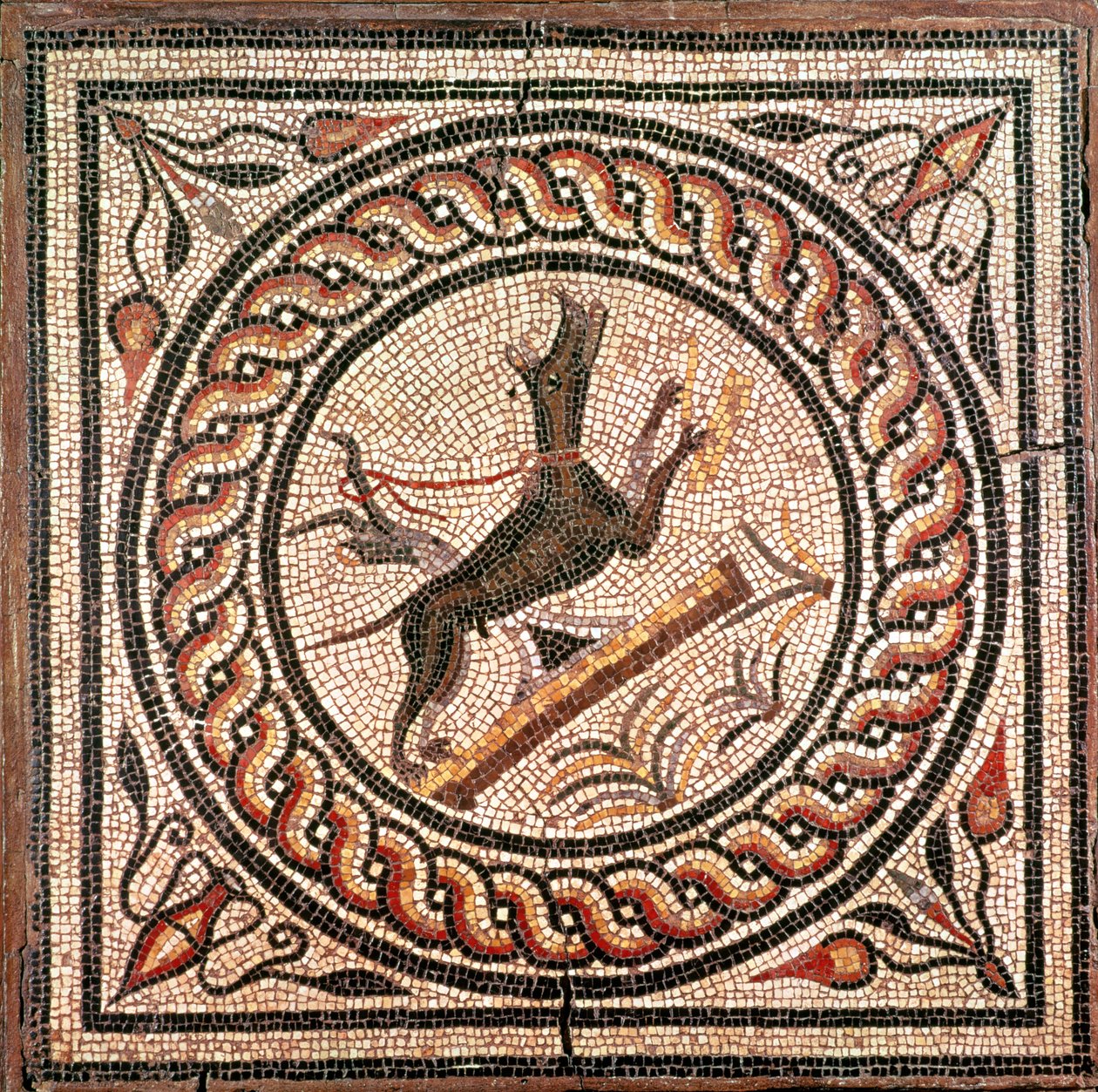 Cave Canem (Pozor na psa) 2.-3. století (mozaika) od Roman