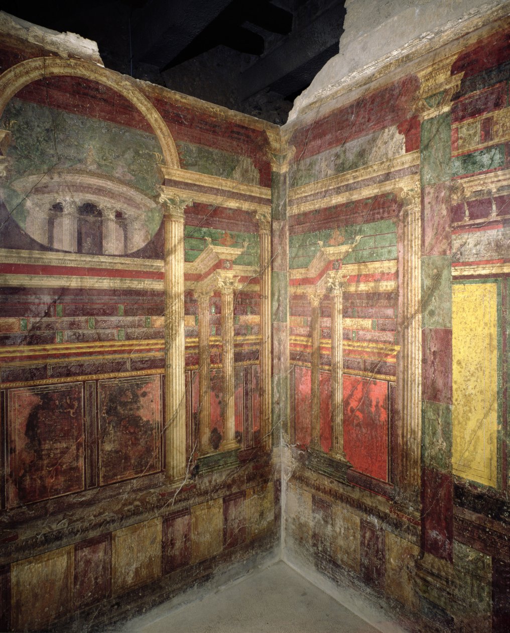 Různé architektonické perspektivy, 90-15 př.nl od Roman