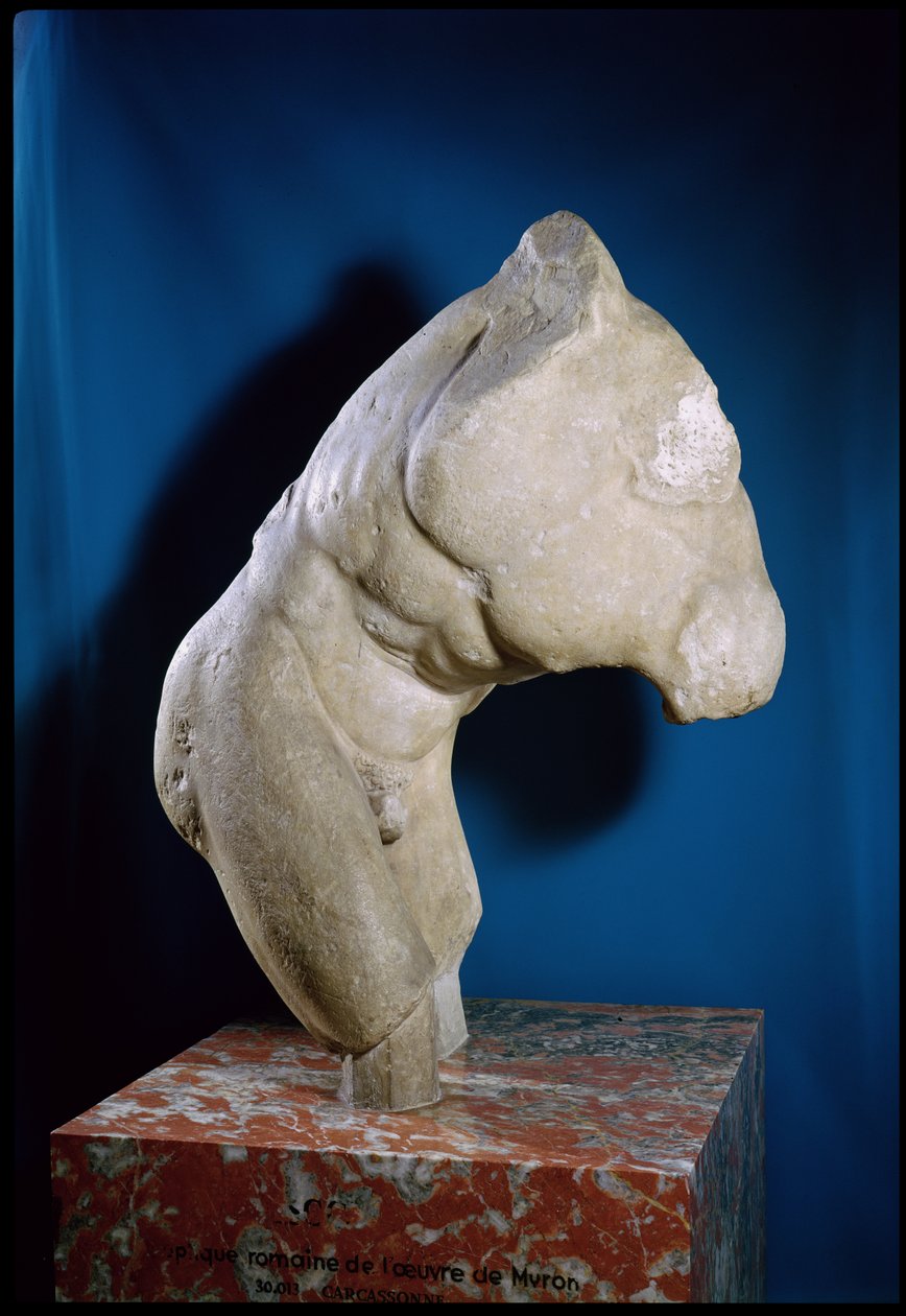 Discobolus, římská kopie (mramor) od Roman