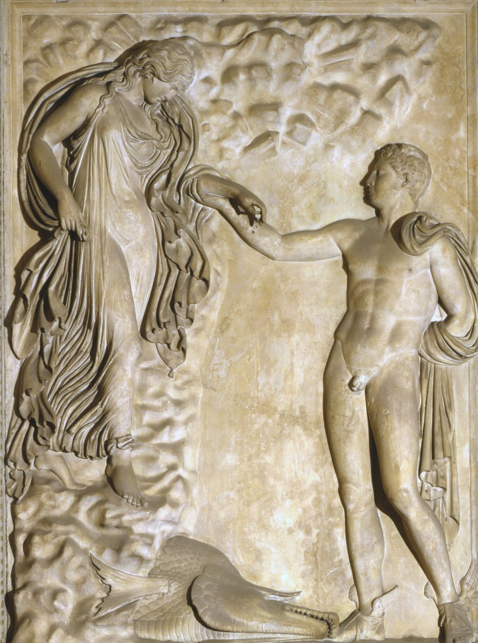 Perseus a Andromeda (mramor) od Roman