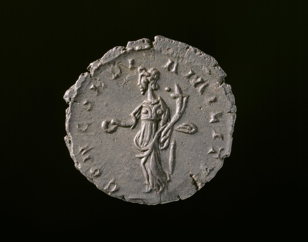 Římská císařská mince z Colonia Claudia Ara Agrippinensium, 271 n. l. (znehodnocené stříbro) od Roman