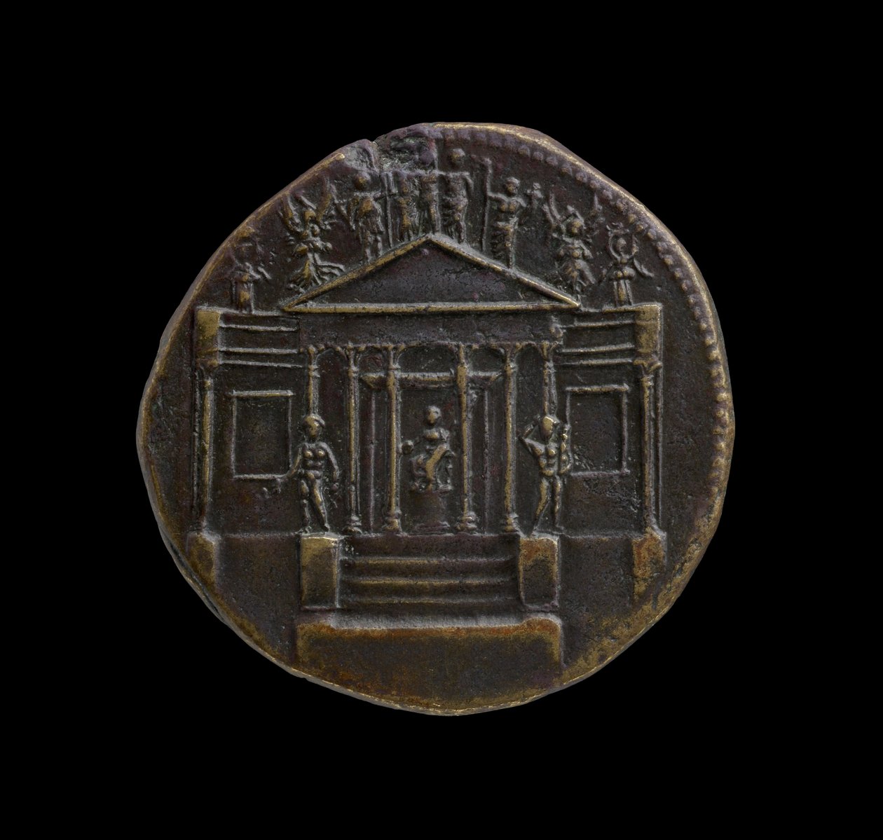 Římská císařská mince z Říma, AD 35-36 (orichalcum mosaz) od Roman